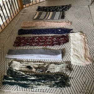 Set of 9 Scarves (aerie/AE/Kohl’s/Nordstrom)
